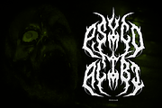Omenist | Black Metal Typeface, a Blackletter Font by Denustudios (Thumbnail 7 of 12)