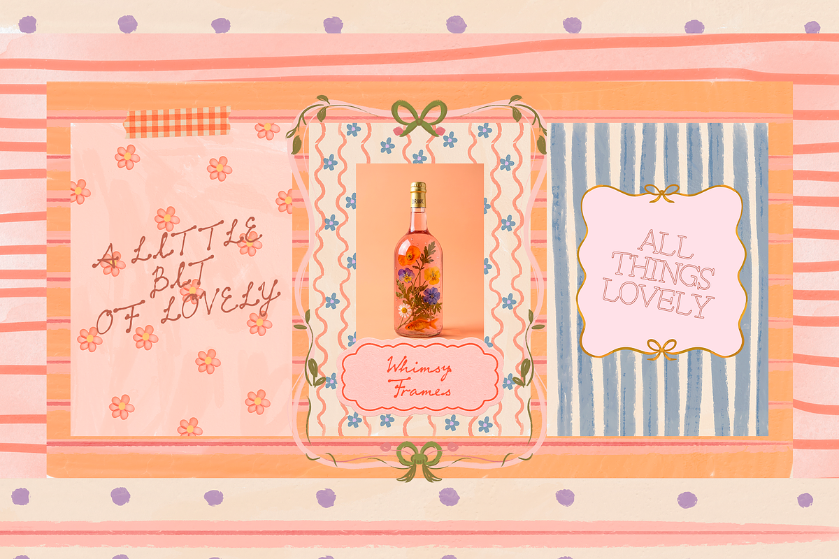 Whimsy Frames and Patterns, a Background Graphic by nadispasibenko (Photo 8 of 9)