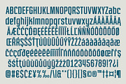 GR RAGH - Condensed Display Typeface, a Sans Serif Font by Garisman Std (Thumbnail 4 of 13)
