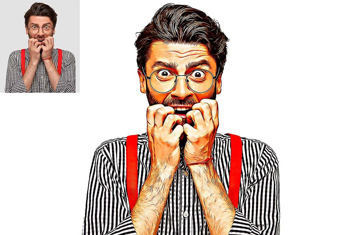 Premium Vector Oil Photoshop Action, an Action Add-On by Studio Retouch (Photo 3 of 11)