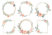 Geometric Floral Frames Set, an Illustration by jahid234 (Thumbnail 12 of 20)