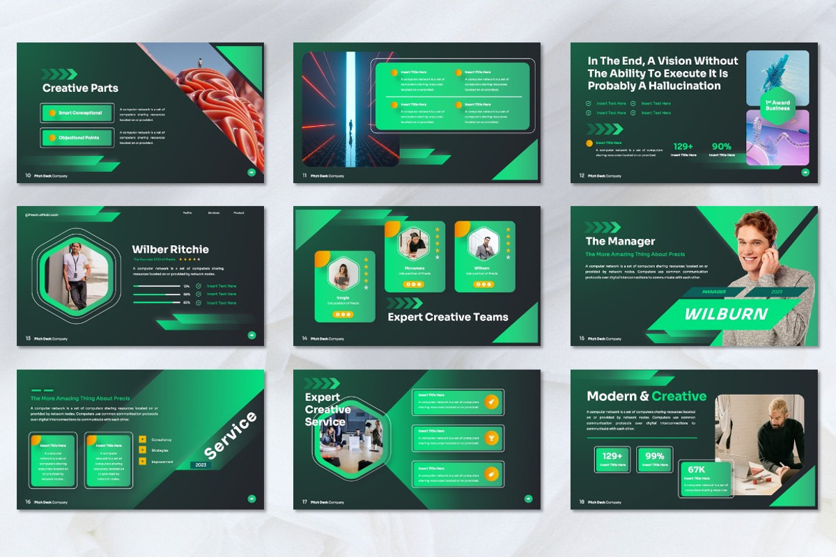Precis - Pitch Deck Keynote, a Presentation Template by Dhabee (Photo 4 of 8)