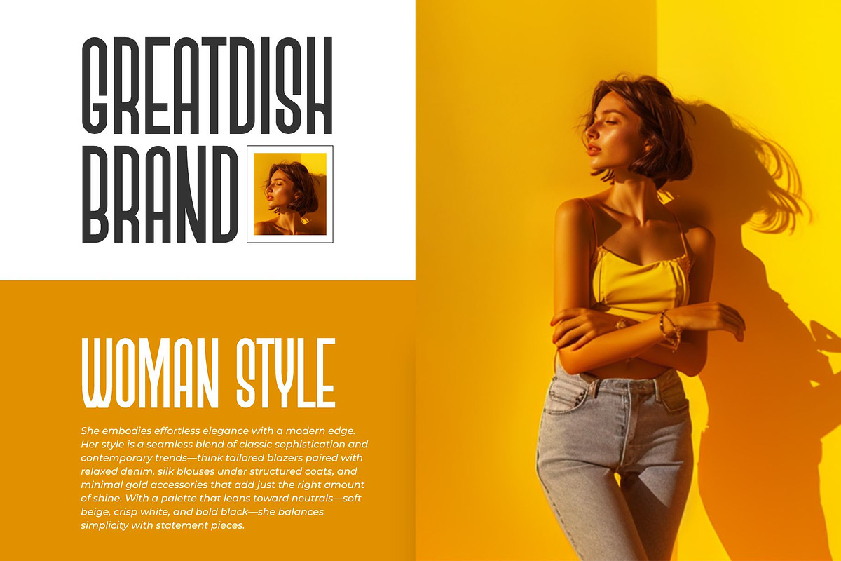 Bradome || Modern Tall Sans Serif, a Sans Serif Font by Ermedia Studio (Photo 5 of 10)