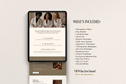 Massage Spa Website Template Canva, a Landing Page Template by HAYAG Creatives (Thumbnail 6 of 8)