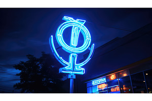 finance blue dollar sign ai, a Business Photo by pikepicture