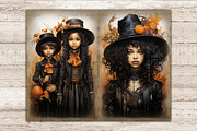 Halloween Journaling Pages, a Person Illustration by GlamArtZhanna (Thumbnail 6 of 9)