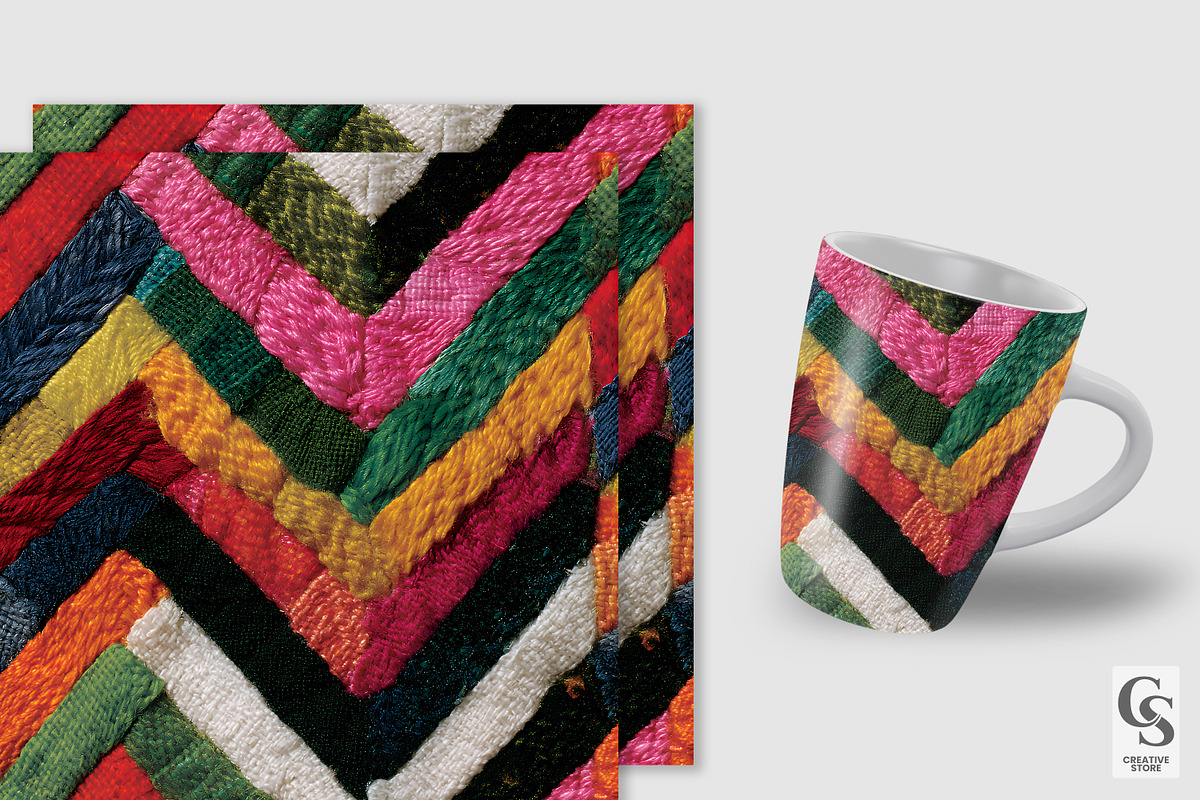 Quilted Patchwork Seamless Patterns, a Pattern Graphic by Creative Store (Photo 2 of 5)
