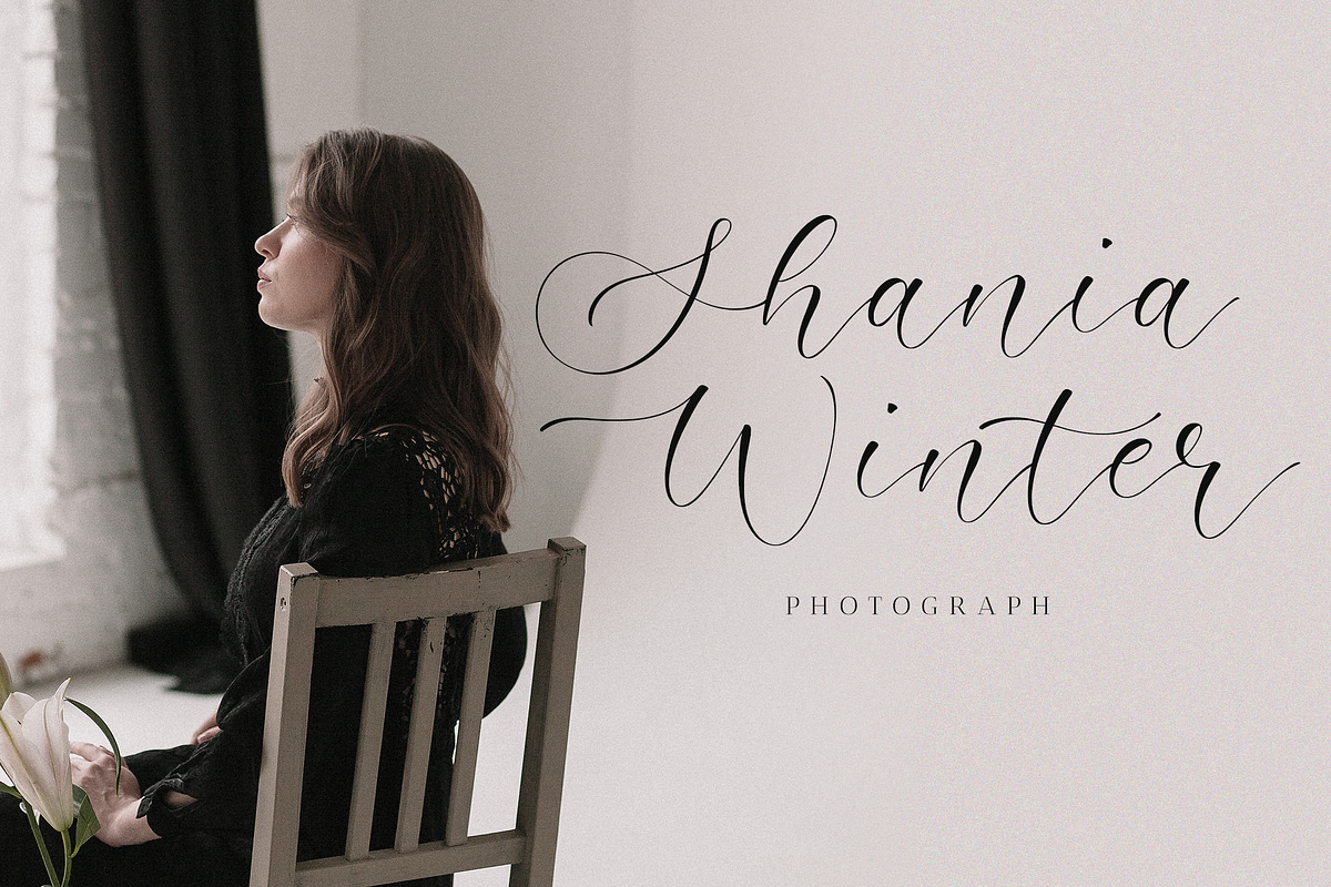 Admire Camelia - Modern Script Font, a Script Font by Timurtype (Photo 2 of 7)