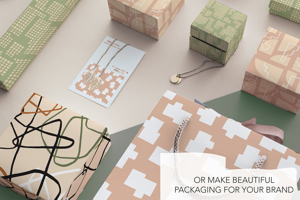 Puzzle Pieces | Patterns + More, a Pattern Graphic by The Collective Studio (Photo 8 of 11)