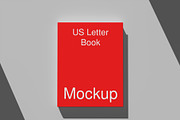 US Letter Book Mockup - 8 Views, a Books & Magazine Mockup by Illusiongraphic (Thumbnail 7 of 23)
