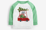 Cute bear and christmas theme, an Animal Illustration by StudioLondon (Thumbnail 3 of 3)