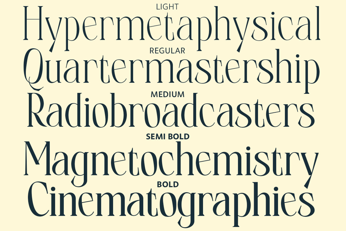 Elphadora Display Family, a Serif Font by Skypia (Photo 6 of 15)