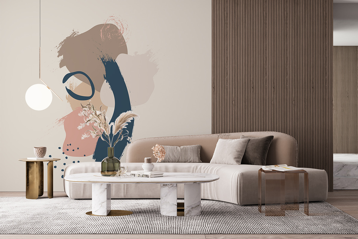 Abstract wall art collection, an Illustration by Vinegret -Shop (Photo 2 of 15)