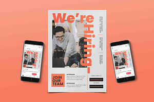 Job Vacancy Instagram Post Flyer
