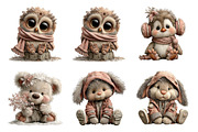 Arctic animals png set, an Illustration by SinaCreation (Thumbnail 10 of 11)