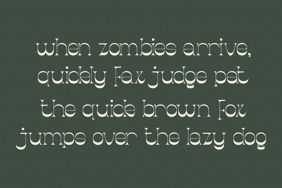 Chaero, a Font by ilhamtaro (Photo 7 of 10)