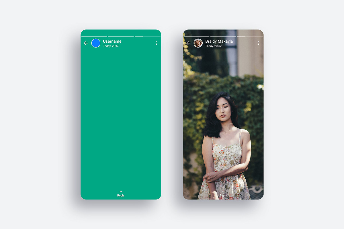 WhatsApp Template PSD Mockup, a Social Media Template by Dilshod Sobirov (Photo 8 of 10)