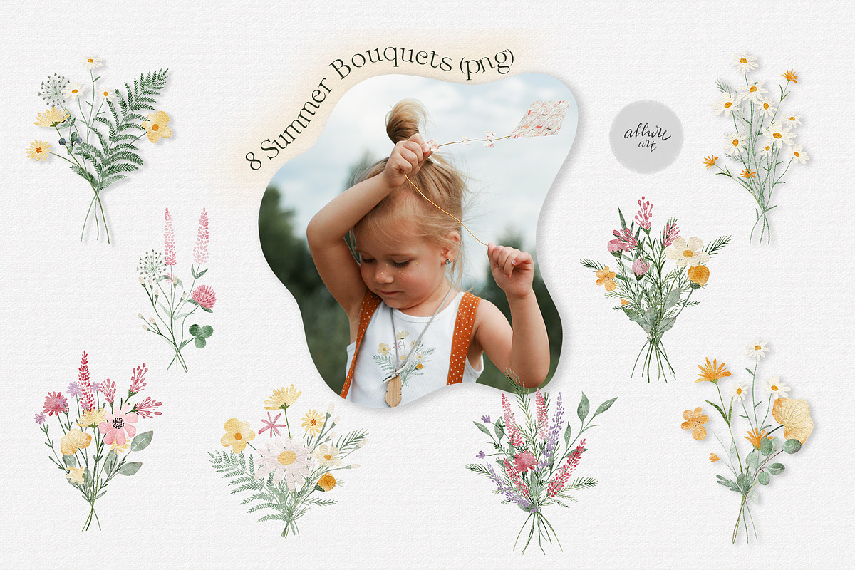 Blossom baby animals kids collection, an Animal Illustration by Allure Art (Photo 6 of 26)