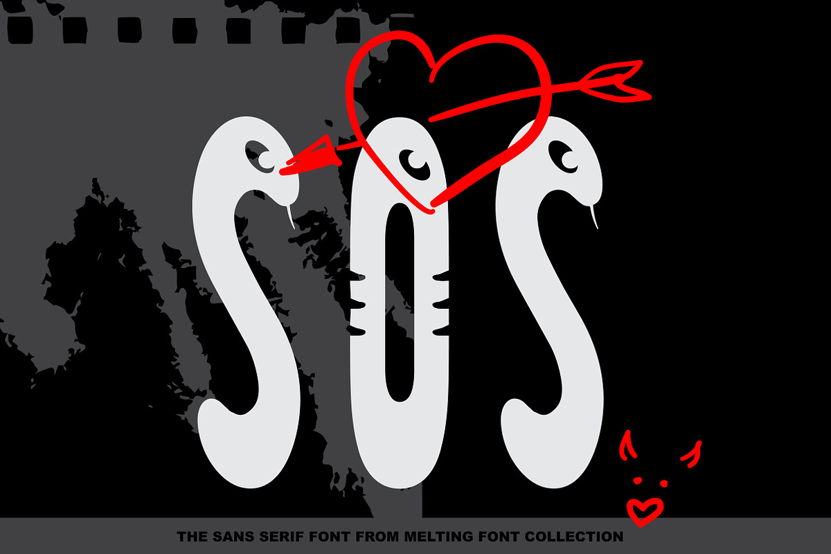 SlimOne Bestiary Decorative Font preview 6