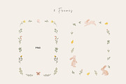 Watercolor Easter Bunny & Chicks, an Illustration by Jenteva Art (Thumbnail 5 of 17)