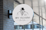 Dry Cleaning Logo Design, a Branding & Logo Template by YUDesignStore (Thumbnail 2 of 5)