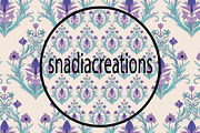 Floral Harmony, a Pattern Graphic by snadiacreations (Thumbnail 3 of 6)