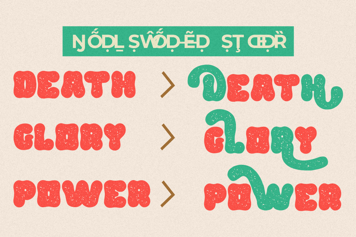 The Hepcat - 2 Style Display Font, a Font by PutraCetol Studio (Photo 12 of 12)