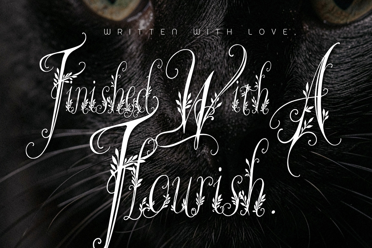 Wanderin Autumn Artisan Floral font, a Script Font by HypeWorksCo (Photo 20 of 28)