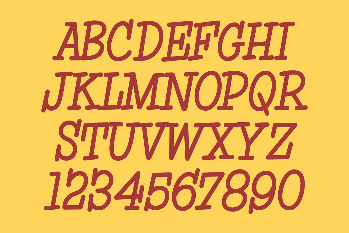 Simple Serif - Hand Lettered Fonts, a Script Font by GG Design (Photo 13 of 16)