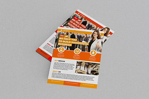 Corporate Business Flyer, a Flyer Template by BrandlyTemplate
