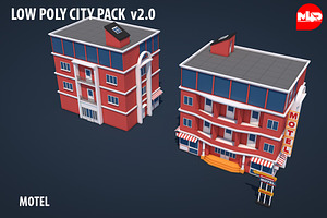 Low Poly City Pack V 2.0