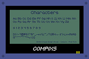 Compixs - Pixel Font, a Font by Snape Design Studio (Thumbnail 2 of 5)