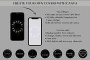 Black Instagram Highlight Covers, a Social Media Template by Boltik Studio (Thumbnail 4 of 7)