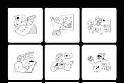 75 Marketing Illustrations, a Finance Illustration by Prosymbols (Thumbnail 10 of 12)