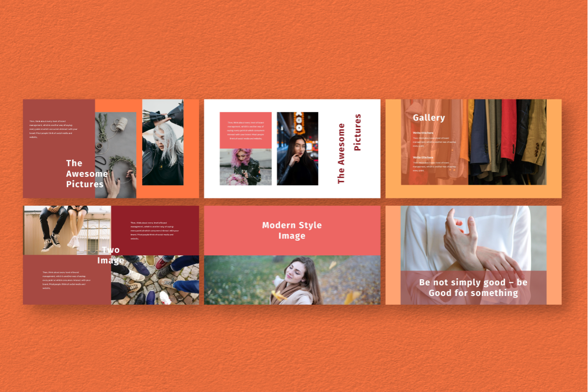 Hot Color Powerpoint Template, a Presentation Template by Inkofert (Photo 10 of 11)