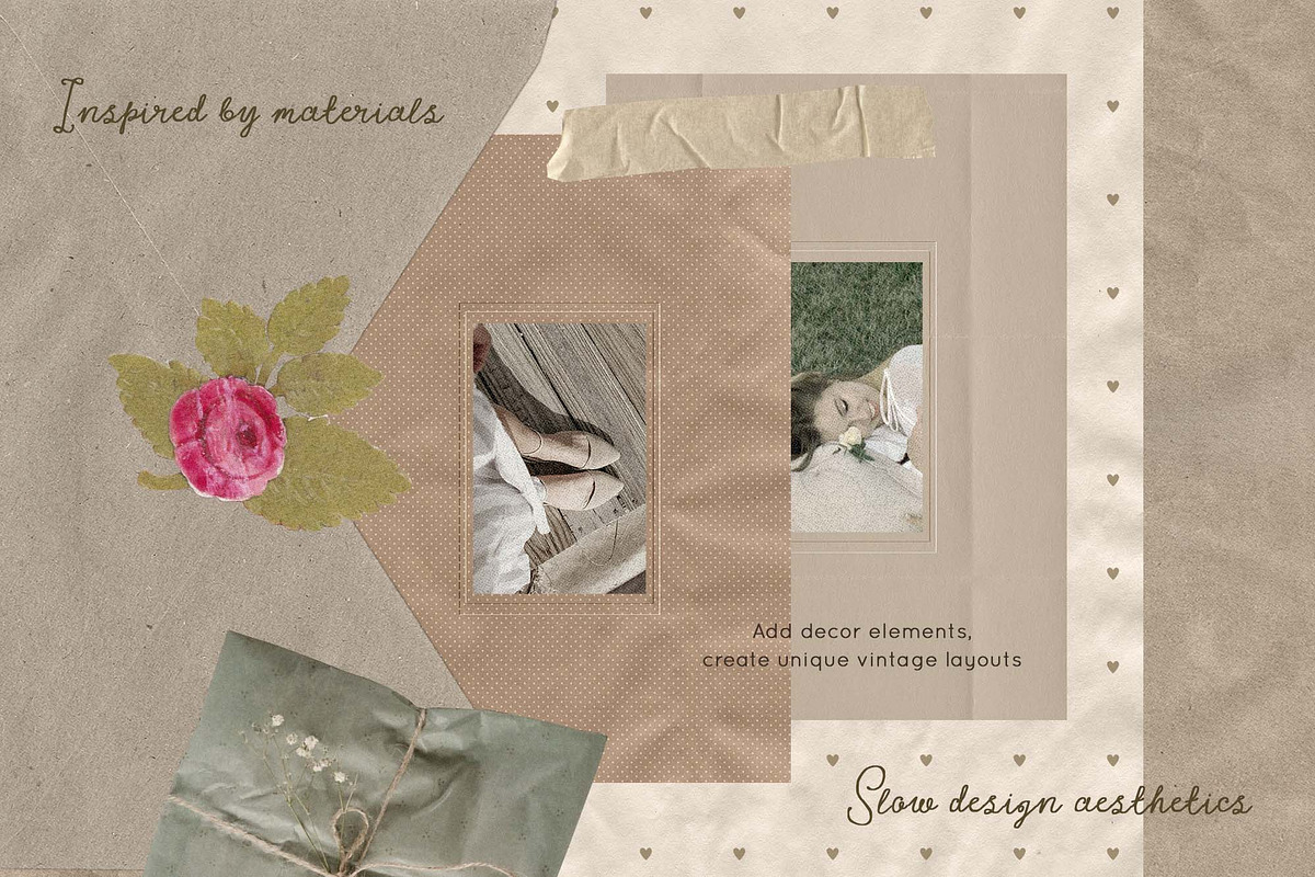 Craftelle – Kraft collage kit, an Object Graphic by DigARTbyHavroshka (Photo 13 of 14)