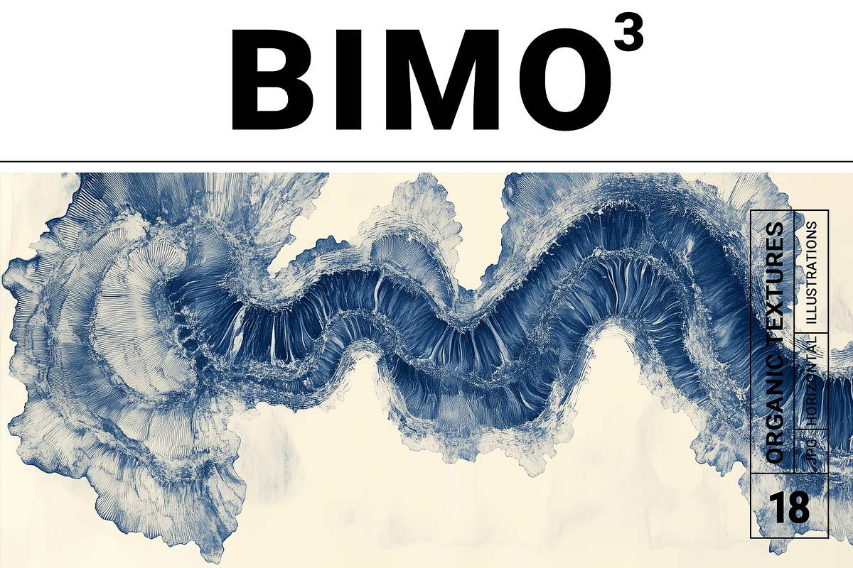 Bimo Co. 3 · Blue Organic Textures, a Texture Illustration by milatovar (Photo 1 of 24)