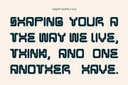 CS Venia Drawn, a Sans Serif Font by Craft Supply Co. (Thumbnail 2 of 8)