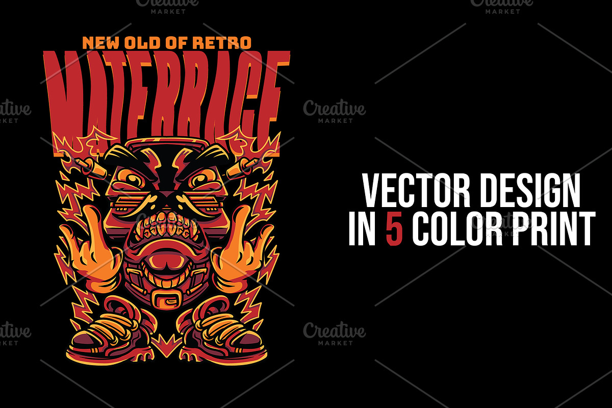 Materrace Illustration, an Object Illustration by badsyxn (Photo 2 of 5)