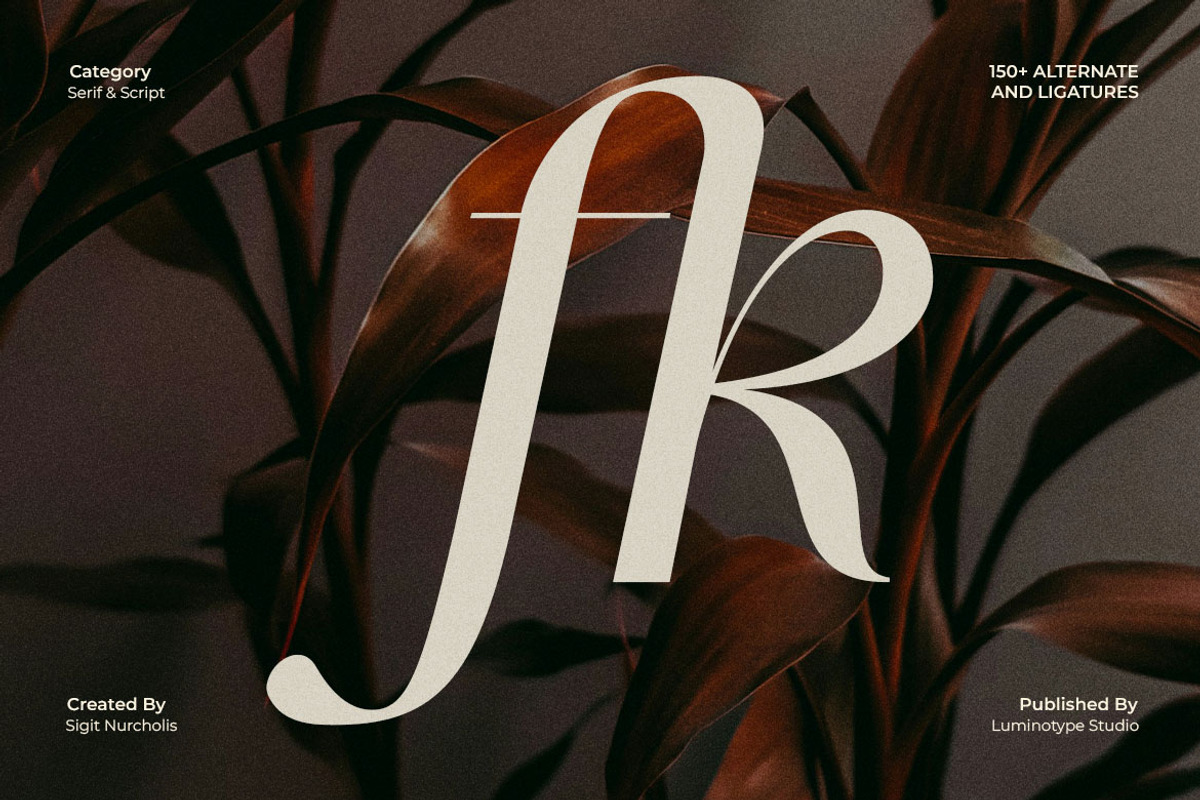 LT The Heistha Editorial - Font Duo, a Script Font by Luminotype (Photo 11 of 17)
