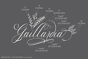 Glaston Romantic Calligraphy, a Script Font by Ef Studio (Thumbnail 10 of 13)