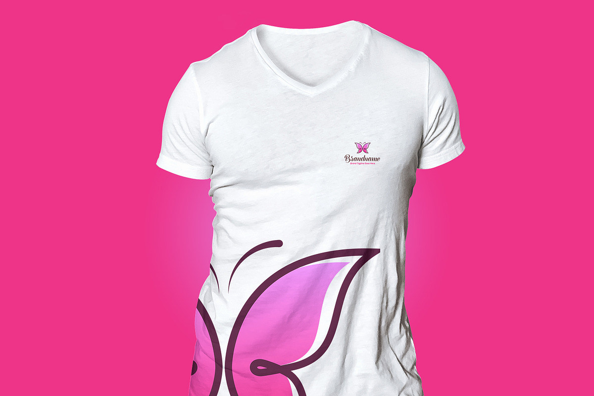 Butterfly Logo, Butterfly With B, B, a Branding & Logo Template by Maryam Design Studio (Photo 4 of 15)