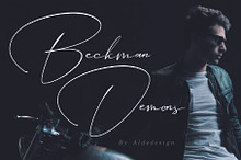 Beckman Demons - Signature Font