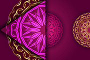 Mandala Oriental Floral art Bundle, a Background Graphic by NJ Himel (Thumbnail 9 of 97)