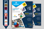 10 Cleaning Service Flyers Bundle, a Flyer Template by Imagine Design Studio (Thumbnail 12 of 12)