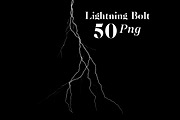 Lightning Bolt Png Collection, an Object Graphic by Digital Studio (Thumbnail 1 of 2)