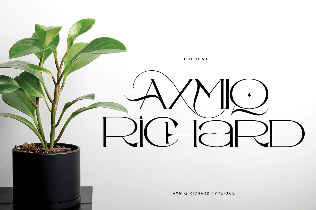 Axmiq Richard, a Slab Serif Font by Bramcreative (Photo 7 of 12)