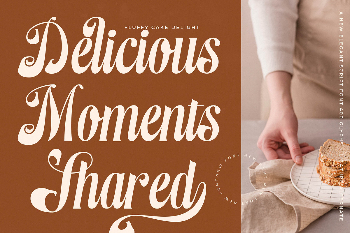 Hedmesa: Elegant Script Font, a Script Font by timelesstype.co (Photo 3 of 20)