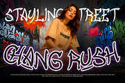 Crack Chaking - Street Graffiti Font, a Handwritten Font by twinstd (Thumbnail 8 of 9)