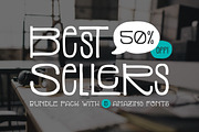 Top 5 Bestselling Fonts Bundle Pack, a Slab Serif Font by Denise Chandler (Thumbnail 1 of 9)